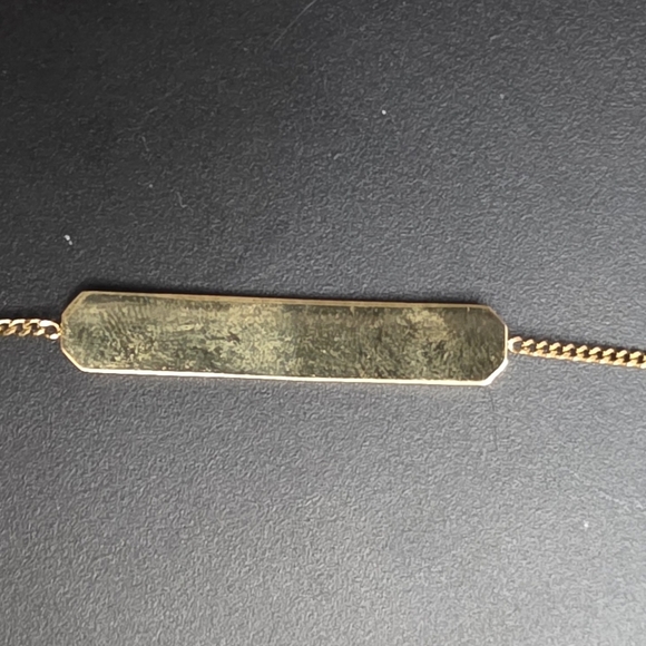 Fossil White and Gold Tin Box - Picture 3 of 10